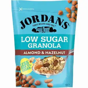 Almond & Hazelnut Low Sugar Granola - Jordans
