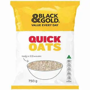 Quick Oats - Black & Gold