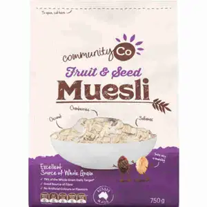 Fruit & Seed Muesli - CommunityCo