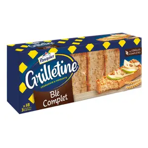 Whole Wheat Toasted - Pasquier