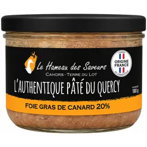 Authentic Quercy Pâté with 20% Duck Foie Gras - Le Hameau des Saveurs