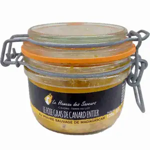 Whole Duck Foie Gras with Pepper - Le Hameau des Saveurs