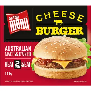 Cheese Burger - On The Menu