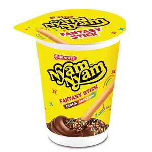 Nyam Nyam Fantasy Stick Choco Rainbow - Arnott's