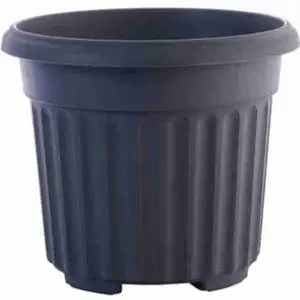 Biodegradable Romanesque Series Flower Pot (Zen Grey) - Baba