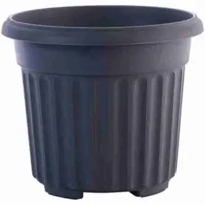 Biodegradable Romanesque Series Flower Pot (Zen Grey) - Baba