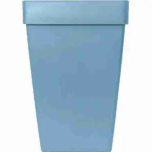 Santorini Biodegradable Square Pot (Morandi Blue) - Baba