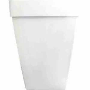 Santorini Biodegradable Square Pot (White) - Baba