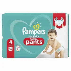 Baby Dry Nappy Pants Nº4 - Pampers