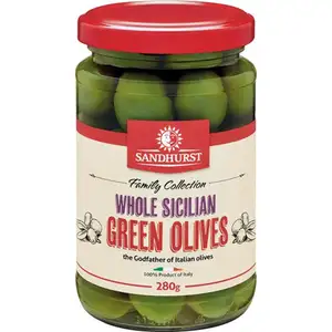 Whole Sicilian Green Olive - Sandhurst
