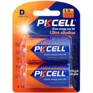 Ultra Alkaline 1.5V D2 - Pkcell