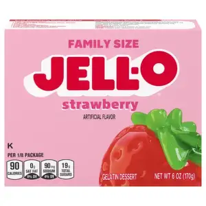Strawberry Gelatin Dessert - Jell-O