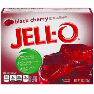 Black Cherry Jelly Powder - Jell-O