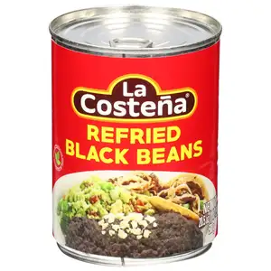 Refried Black Beans - La Costeña