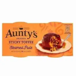 Sticky Toffee Steamed Puds - Aunty's - Aunty's