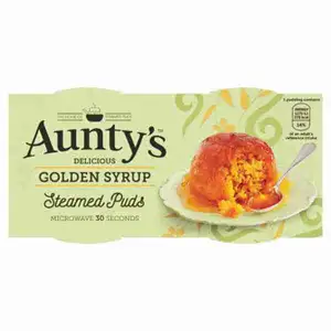 Golden Syrup Steamed Puds - Aunty's - Aunty's