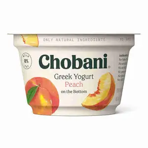 Peach Greek Yogurt - Chobani