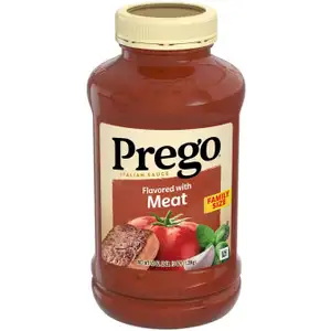 Italian Sauce Flavored with Meat - Prego