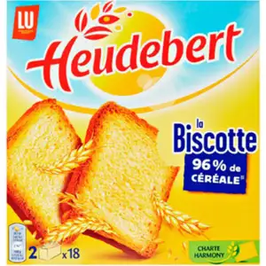 96% Cereal Rusk - Heudebert