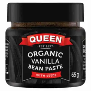 Organic Vanilla Bean Paste with Seeds - Queen