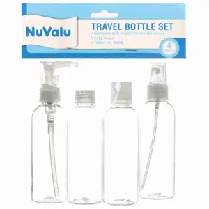 Travel Bottle Set - NuValu