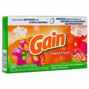 Dryer Sheet Island Fresh - Gain