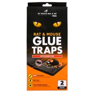 Rat & Mouse Glue Traps with Connectors - Kingman