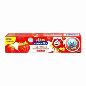 Strawberry Toothpaste Ultra Shield Formula Sugar Free - Kodomo