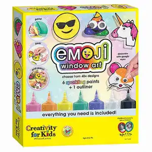 Emoji Window Art