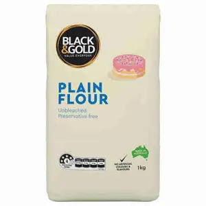 Plain Flour - Black & Gold