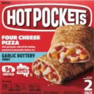 Four Cheese Pizza (Garlic Buttery Crust) - Hotpockets