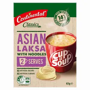 Asian Laksa with Noodles - Continental
