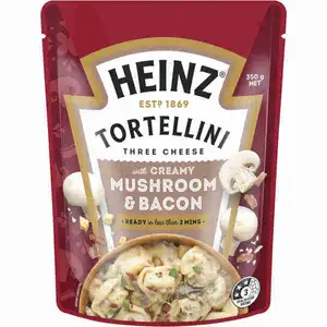 Tortellini Three Cheese with Creamy Mushroom & Bacon - Heinz