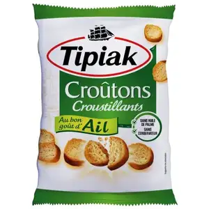 Crispy Garlic Flavored Croutons - Tipiak