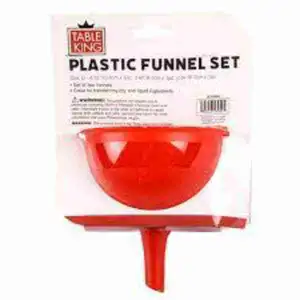 Plastic Funnel Set - Table King