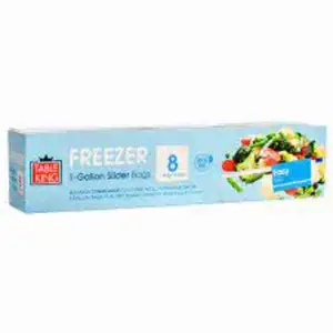 Freezer Gallon Slider Bags - Table King