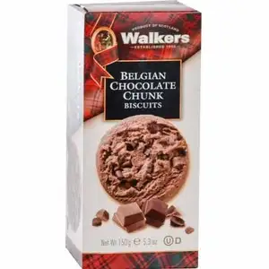 Belgian Chocolate Chunk Biscuits - Walker's