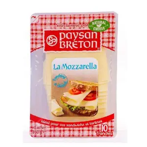 Mozzarella Cheese Slices - Paysan Breton