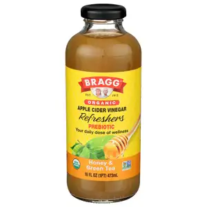 Organic Apple Cider Vinegar Prebiotic (Honey & Green Tea) - Bragg