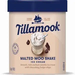 Malted Moo Shake Ice Cream - Tillamook