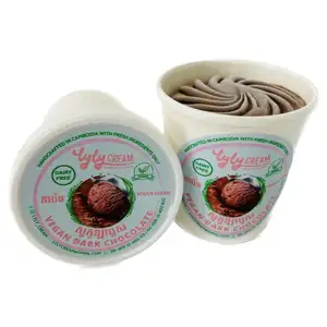 Vegan Dark Chocolate Ice Cream Pint - Lyly Cream