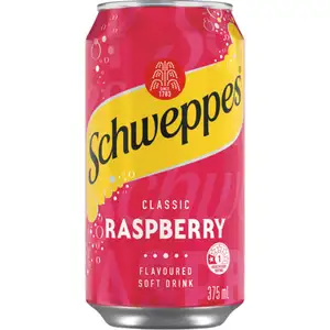 Classic Raspberry Flavoured Soft Drink - Schweppes