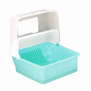 Dish Drainer with Clear Cover - Micron