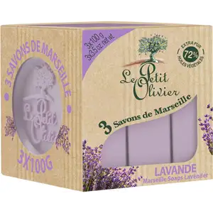 Marseille Soap Lavender - Le Petit Olivier