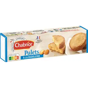 Madeleine Style Shortbread Cookies - Chabrior