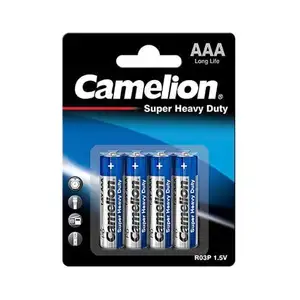 Super Heavy Duty Battery 1.5V AAA - Camelion