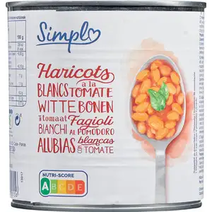 White Beans in Tomato Sauce - Carrefour