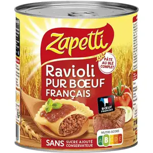 Pure Beef Ravioli - Zapetti