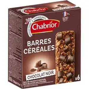 Dark Chocolate Cereal Bar - Chabrior