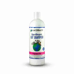 Hypoallergenic Cat Shampoo Fragrance Free - Earthbath